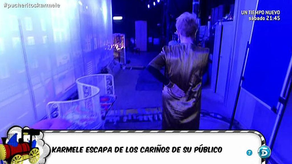 Karmele, a Jorge: "Siempre te metes conmigo"