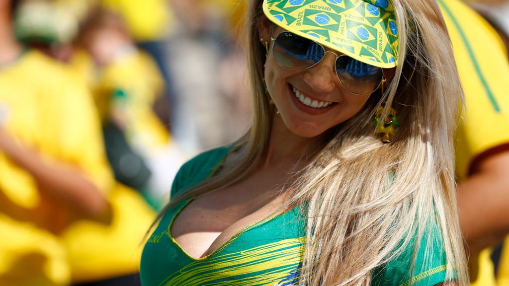 En fotos, las aficionadas que han cautivado a las cámaras en Brasil