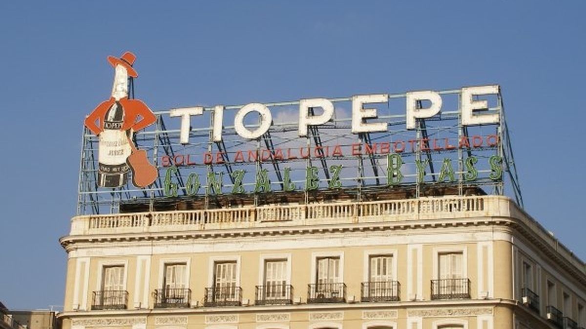 cartel, Tio Pepe, Puerta del Sol,