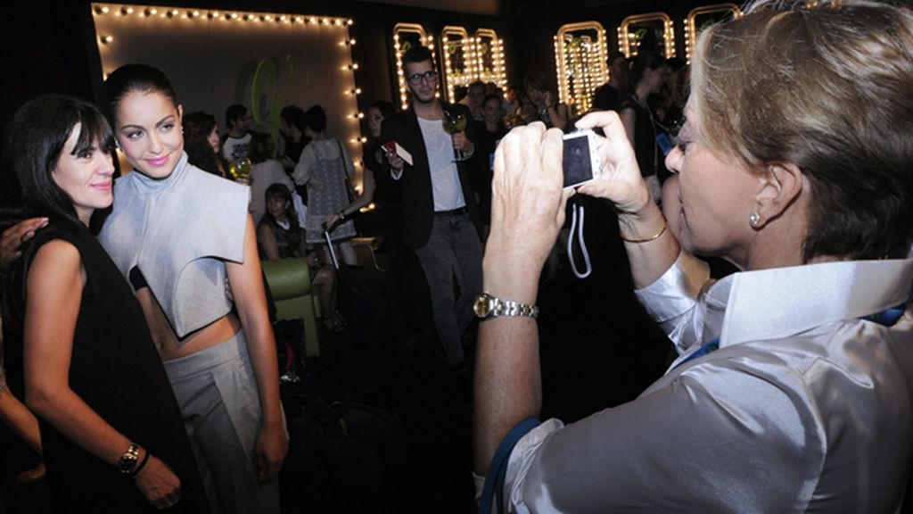 María Eugenia Yagüe también quiso fotografiar juntas a Amaya Arzuaga e Hiba Abouk