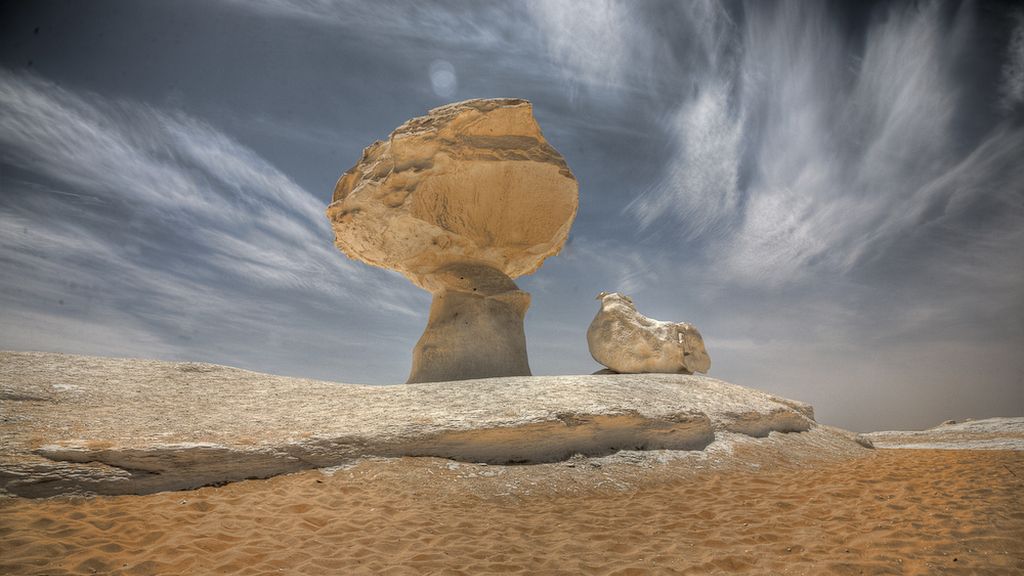 Desierto Blanco Farafra, Egipto