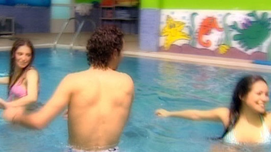 Abraham con Rebeca y Lis (03/03/11)