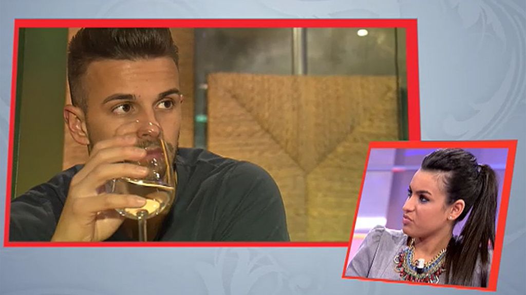 La pretendienta, a punto de llorar por Lukas