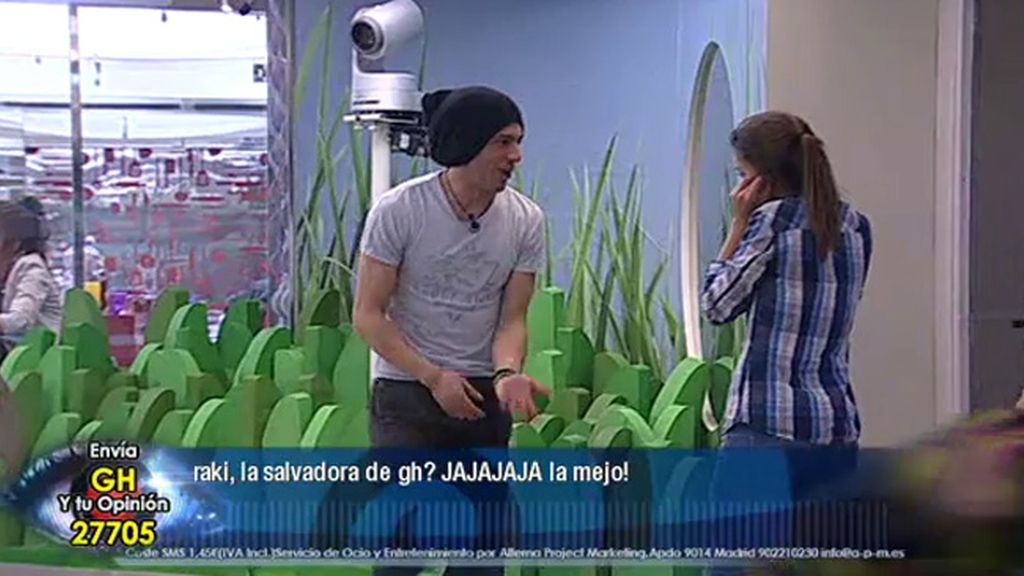 El 'pelocho' y la odontóloga juegan 'al perro y el gato'