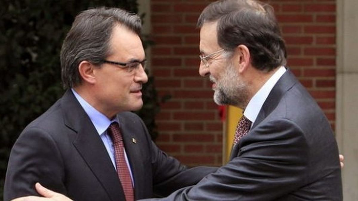 Imagen de archivo de Mariano Rajoy y Artur Mas