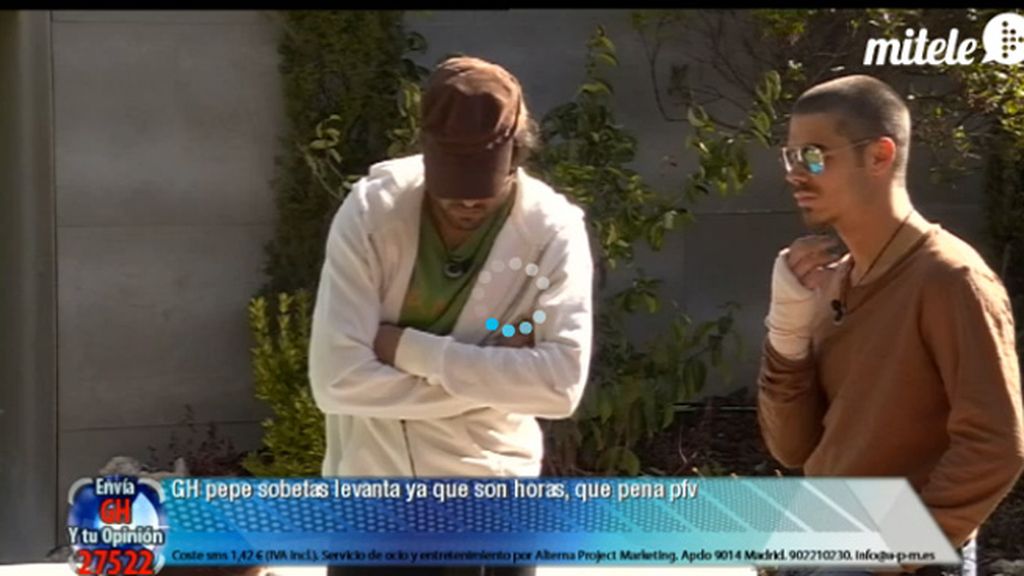 David abandona la casa