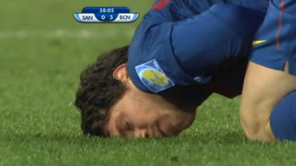 Falta a Messi
