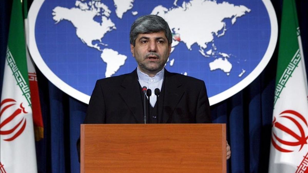 El portavoz del ministerio iraní de Asuntos Exteriores, Ramin Mehmanparast. EFE/Archivo