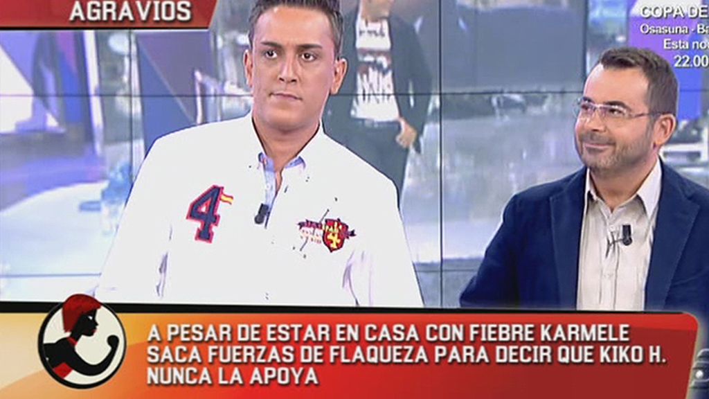 Kiko H., dolido por un comentario del presentador