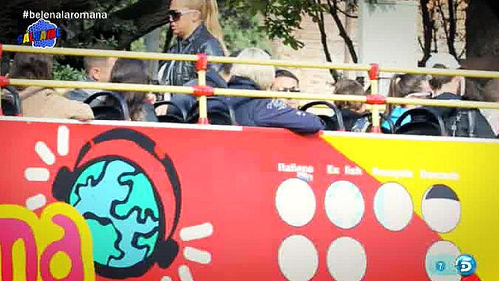 La colaboradora celebró así su primer aniversario con Miguel