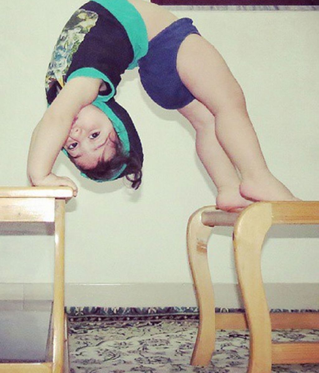 Un gimnasta con mucho futuro