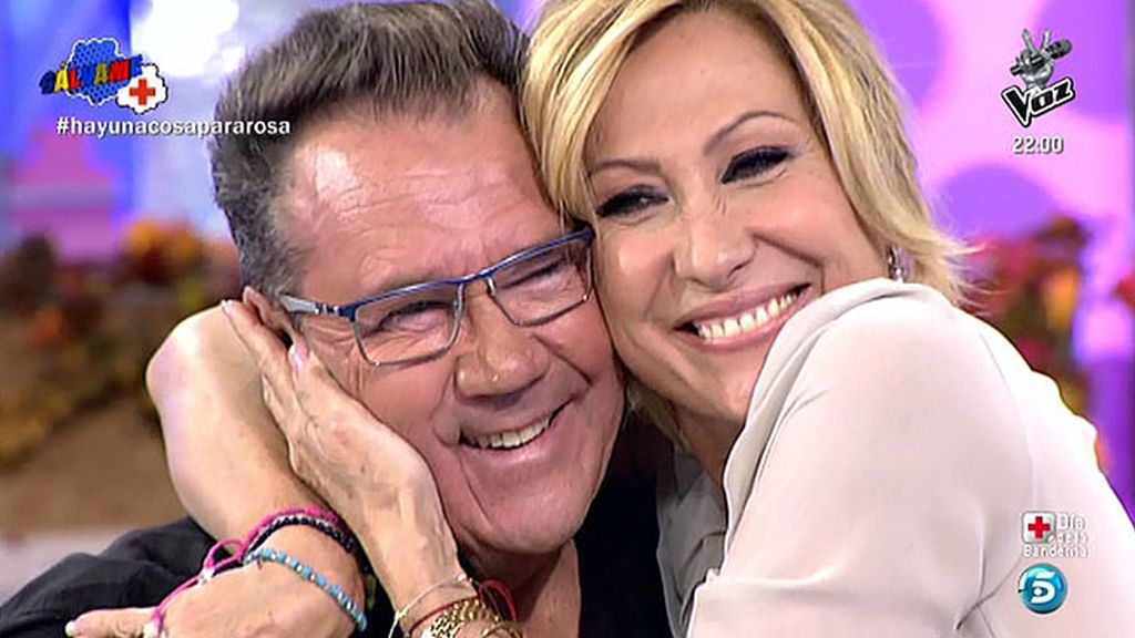 Los hermanos llevaban dos años sin verse