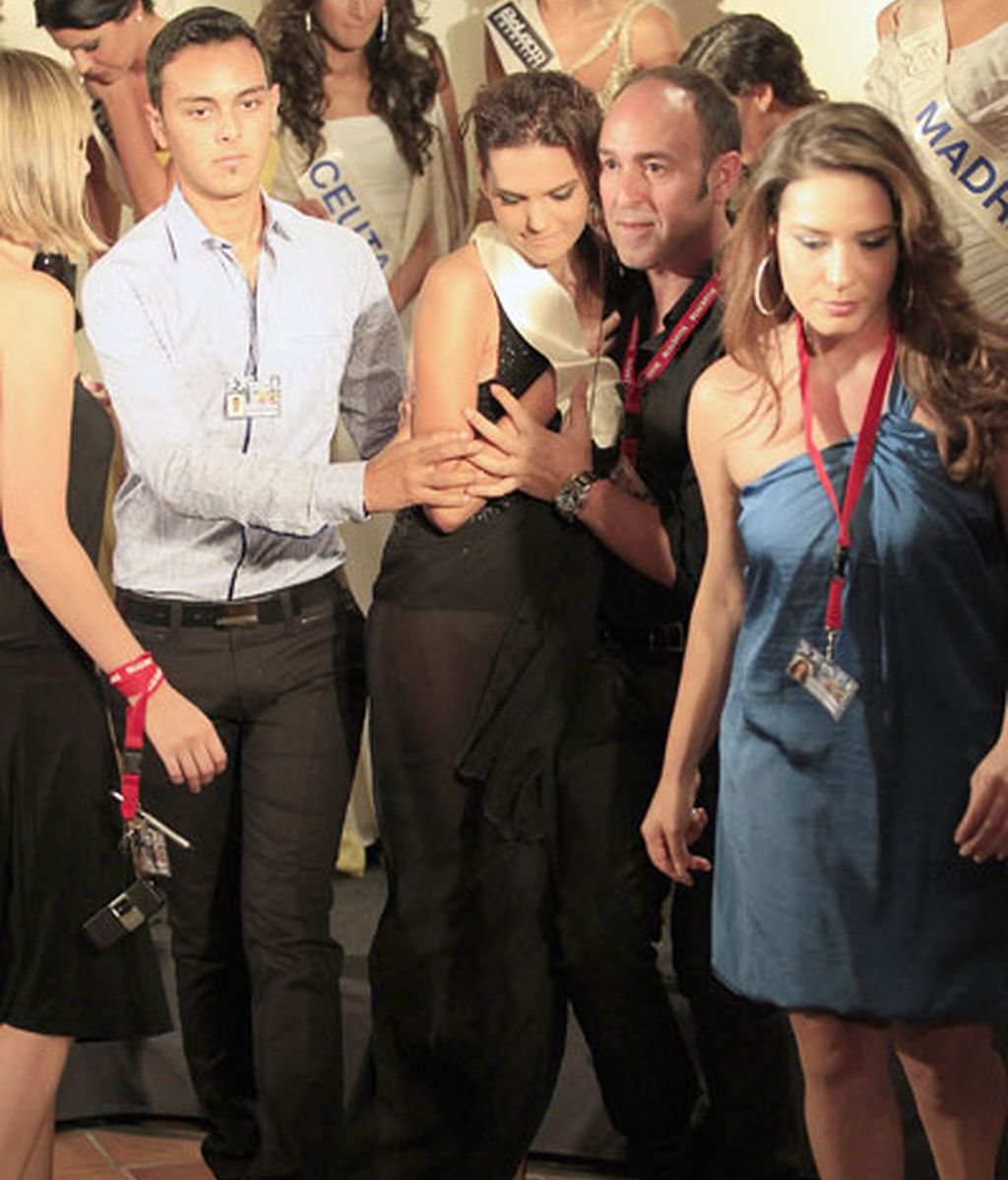 miss cantabria sufre un desmayo