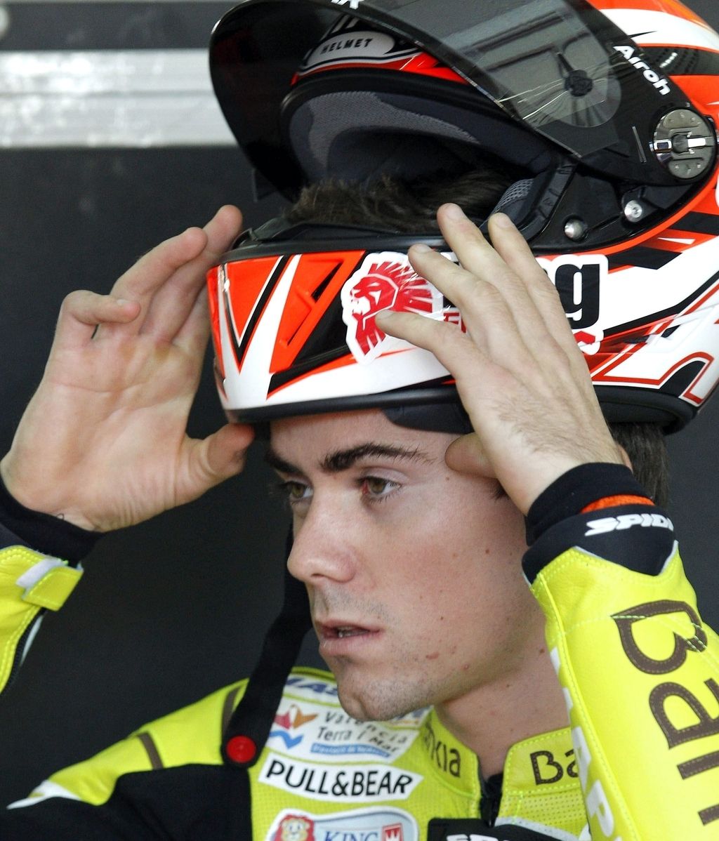 Terol prueba la Moto2