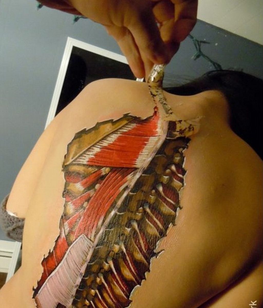 El making-off de una de las obras de Danny Quirk