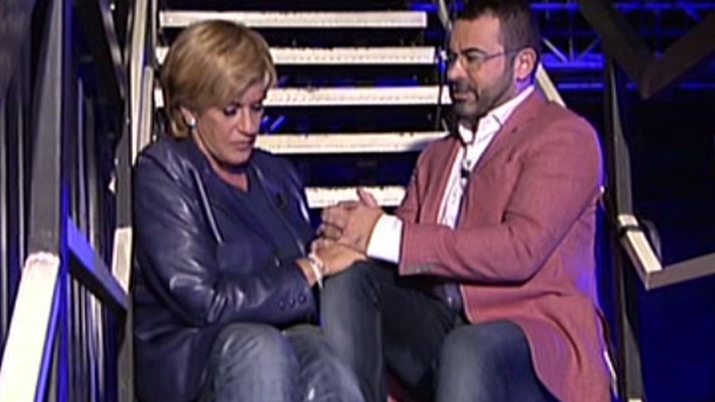 La colaboradora se confiesa con Jorge Javier Vázquez
