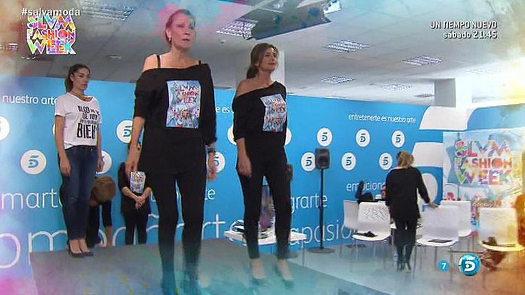 Raquel Revuelta les enseña a convertirse en modelos