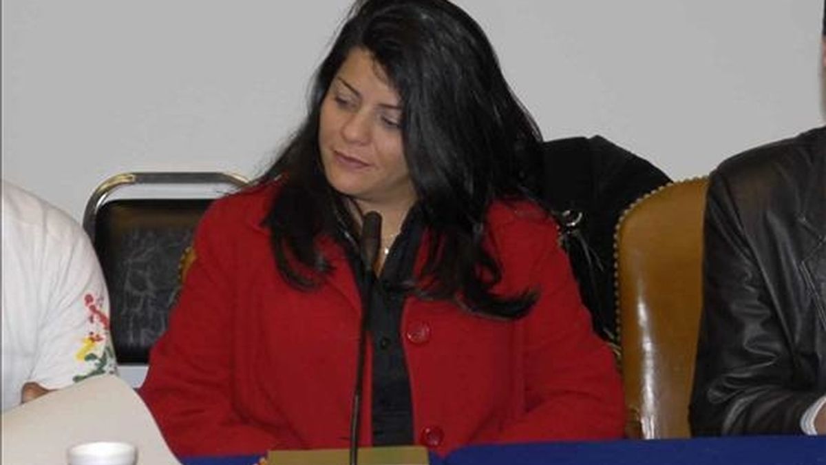Imagen de archivo de la presidenta de la CIDH, la venezolana Luz Patricia Mejía. EFE/Archivo