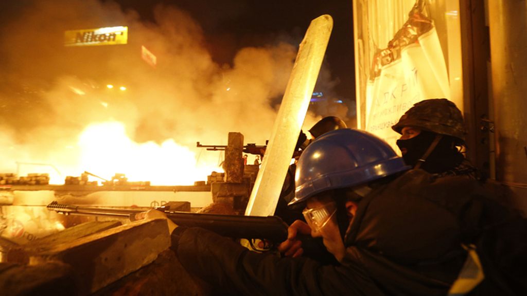 La violencia vuelve a las calles de Ucrania