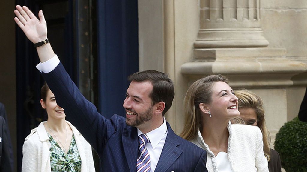 Arranca la boda de los Príncipes de Luxemburgo con la ceremonia civil