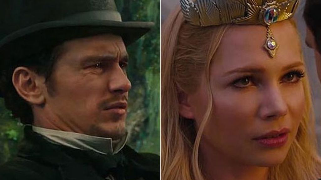Los buenos del mundo de Oz: James Franco y Michelle Williams