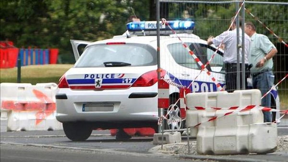 Imagen de archivo de un coche de la policía francesa