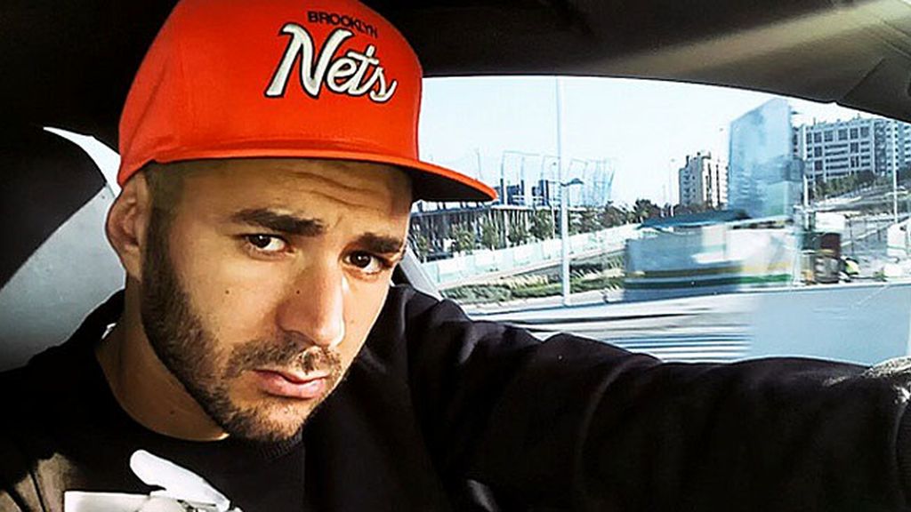 Adicto al selfie: así es el lado rapero de Karim Benzema en las redes sociales