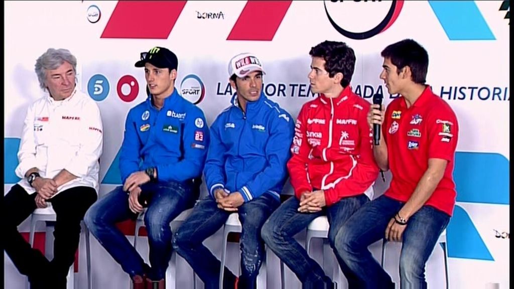 Las mejores fotos de la presentación del Mundial de Motociclismo de Mediaset
