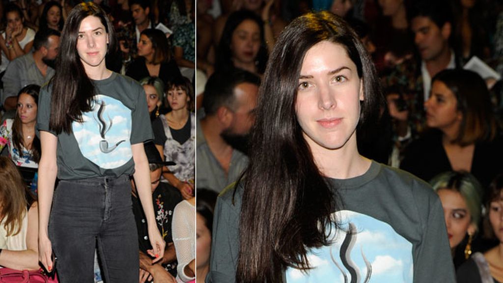 Brianda Fitz James en el desfile de María Escoté y Leyre Valiente