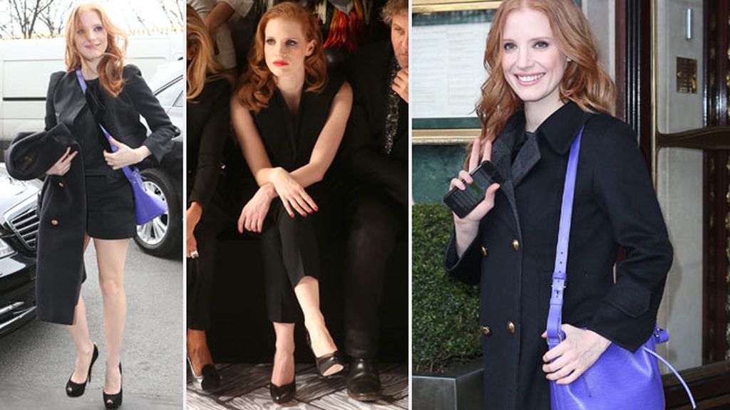 Estilismos 'made in' Chastain en la ciudad del amor