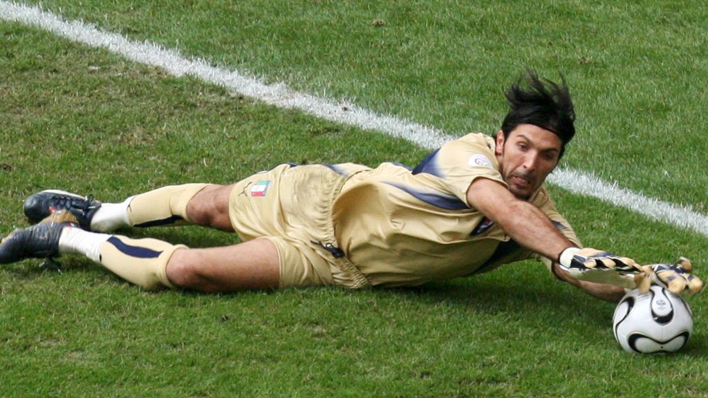 Buffon levantó la Copa del Mundo en Alemania 2006