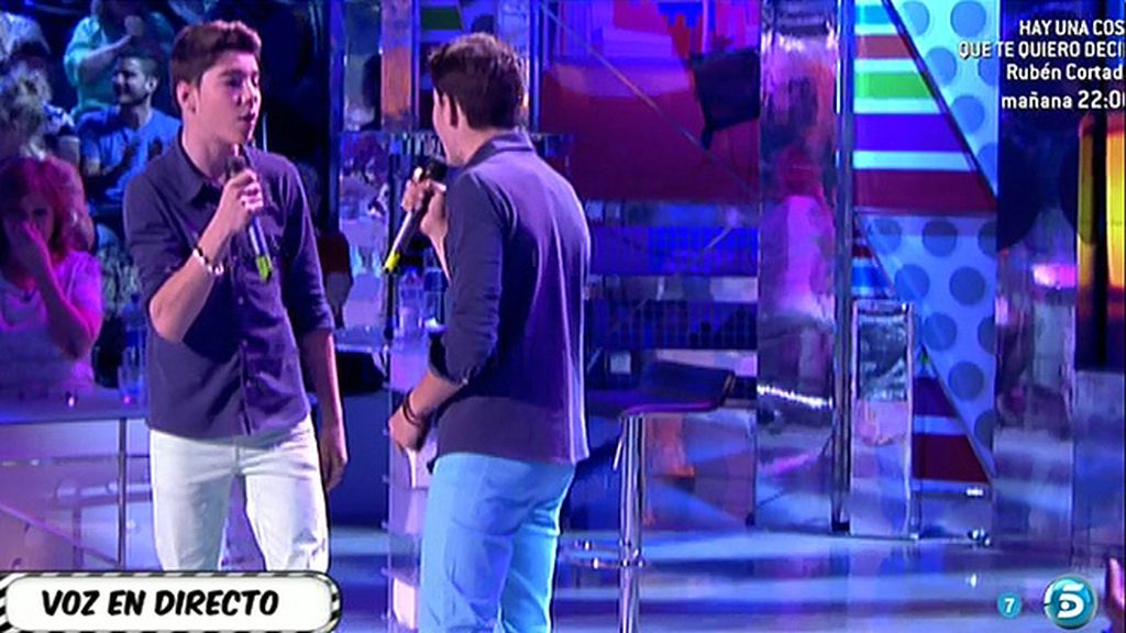 Jesús y Daniel presentan en 'Sálvame' el tema 'Lo mejor está por venir'