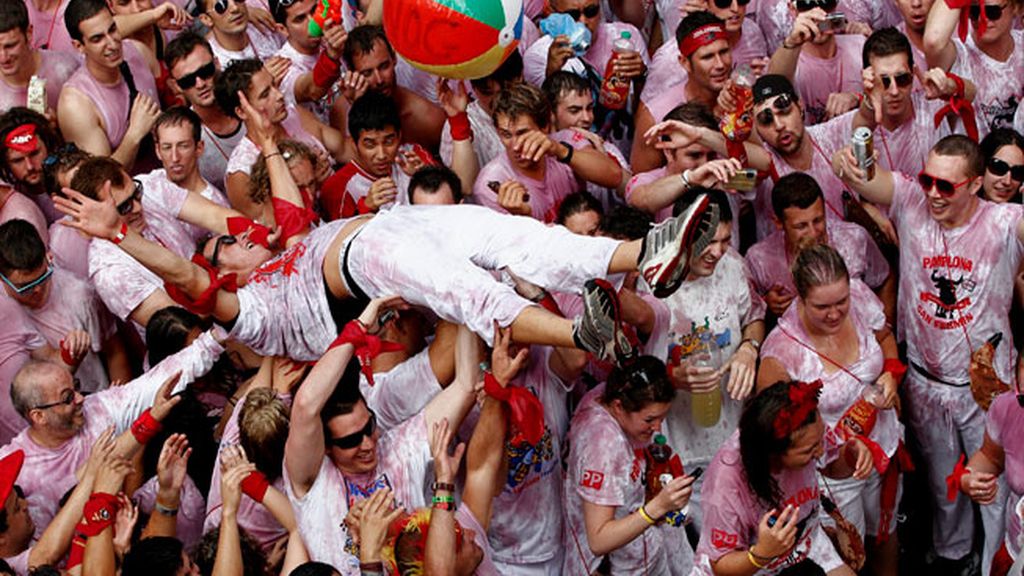 La plaza del Ayuntamiento, una fiesta