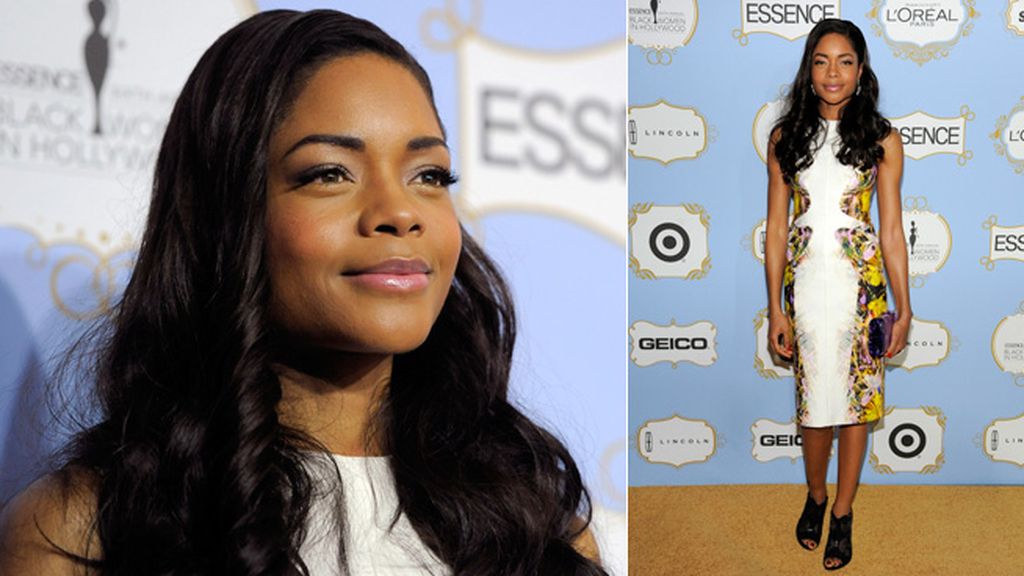 La actriz de 'Skyfall', Naomi Harris, no quiso perderse esta cita