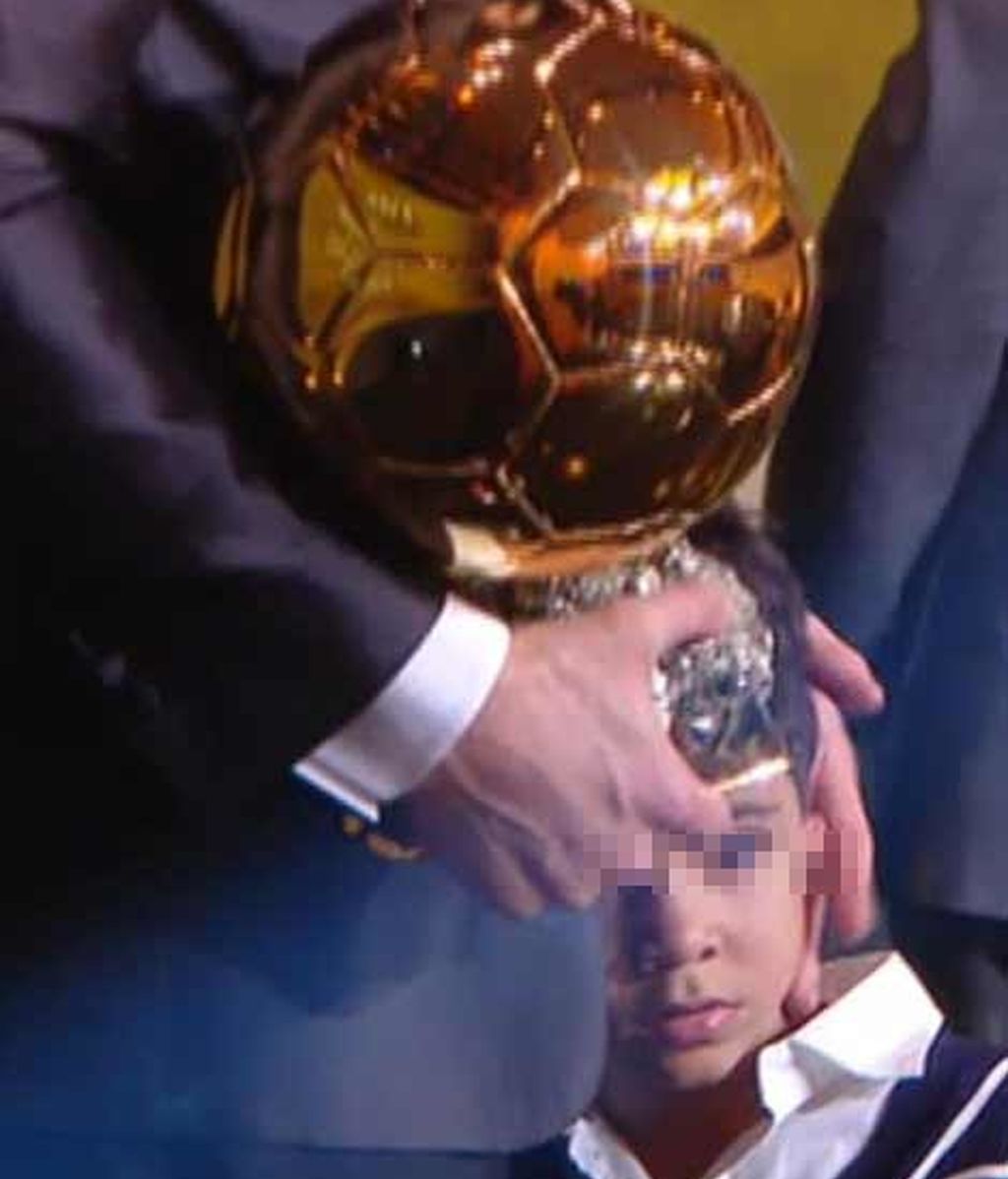 El lado más tierno de un futbolista galáctico