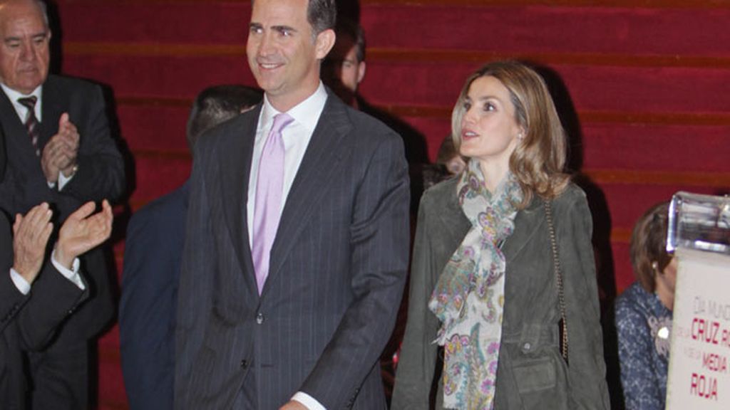 Complicidad de los príncipes en el Día Mundial de la Cruz Roja