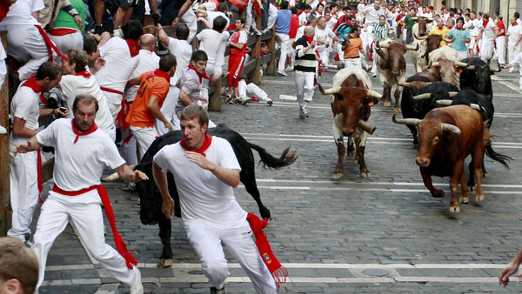 Último encierro de Sanfermines 2010