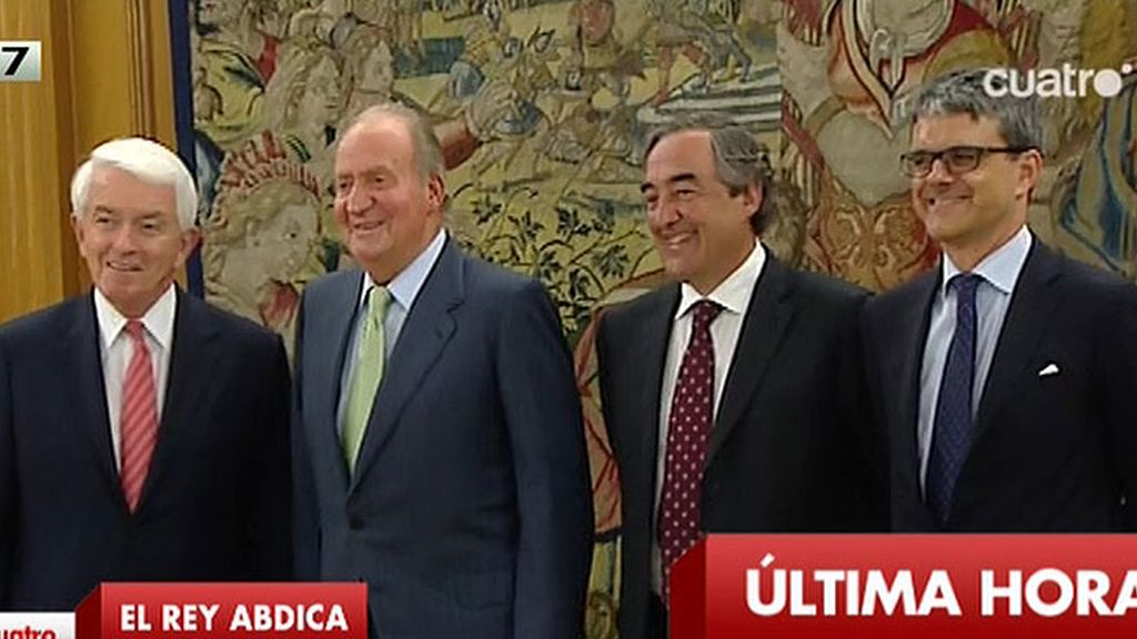 El monarca ha continuado con su agenda oficial