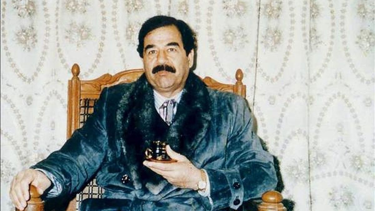 El ex presidente iraquí, Sadam Husein, en una imagen de Archivo. EFE