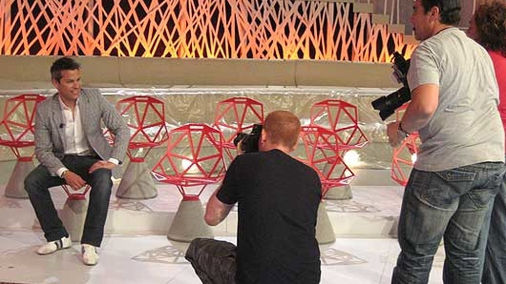 Nos colamos en el plató de 'El Topo'