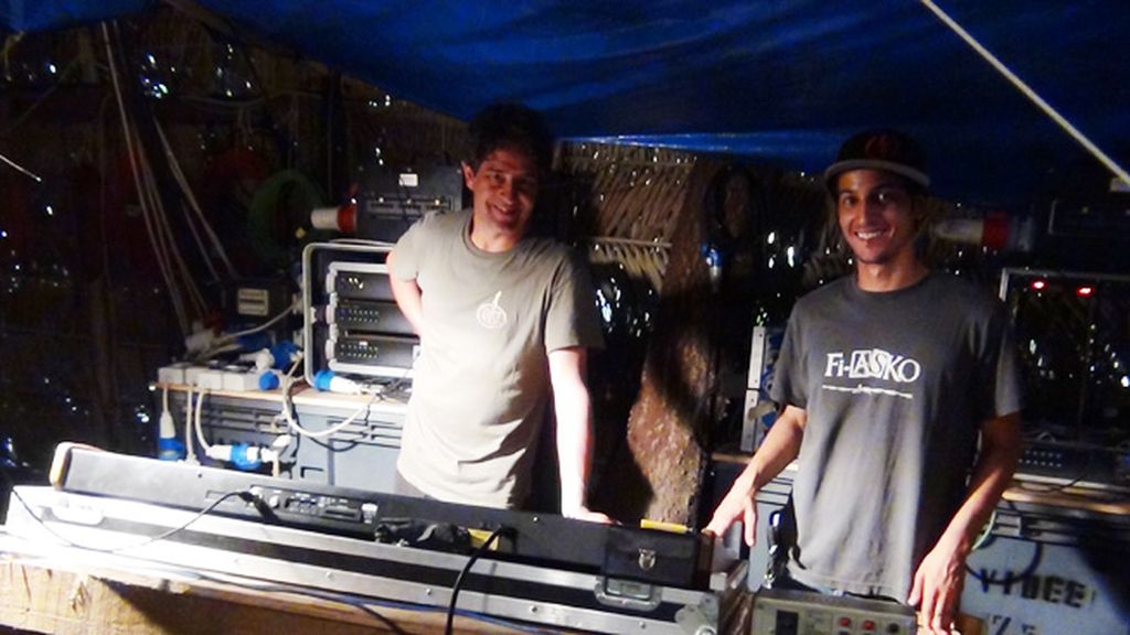 El equipo de 'La Palapa'