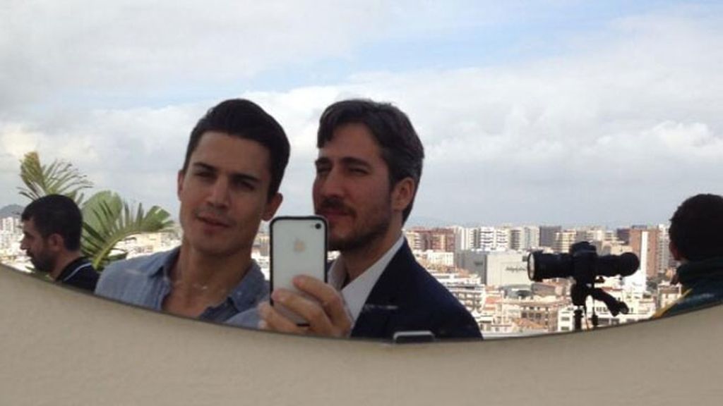 Alex Gónzalez y Alberto Ammann aprovechan las vistas de Málaga