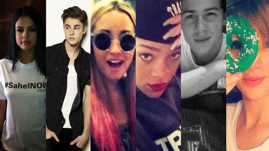 ¿A quién sigue Selena Gomez?