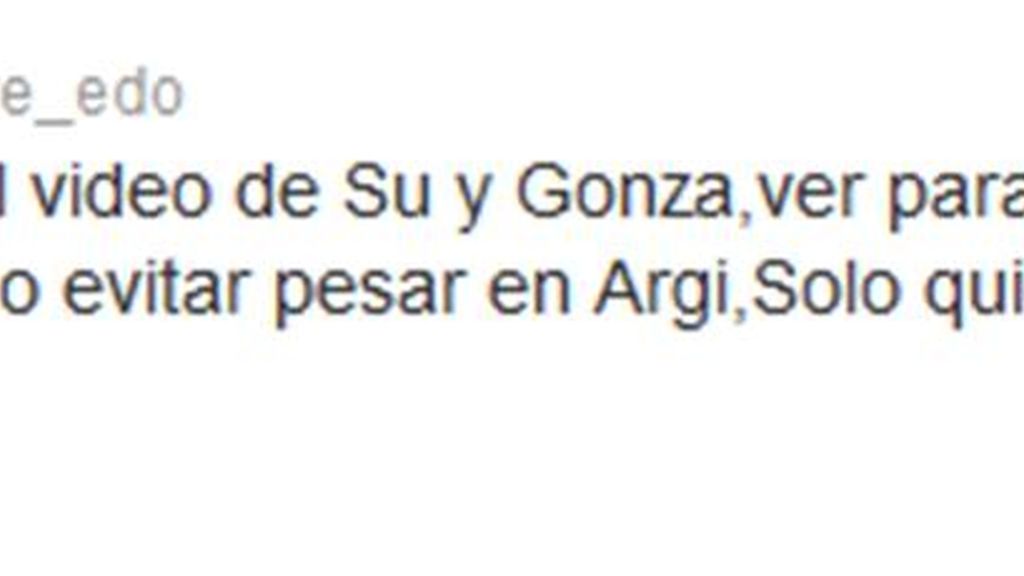 Entre Noe y Pichu, "todo súper bien"