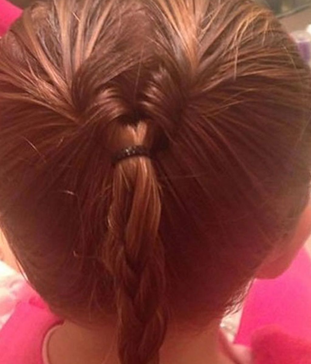 Los 10 increíbles peinados que un padre soltero hizo a su hija de 3 años