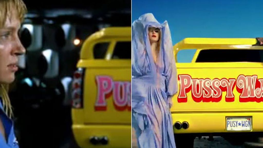 Lady Gaga y Beyoncé en 'Telephone'