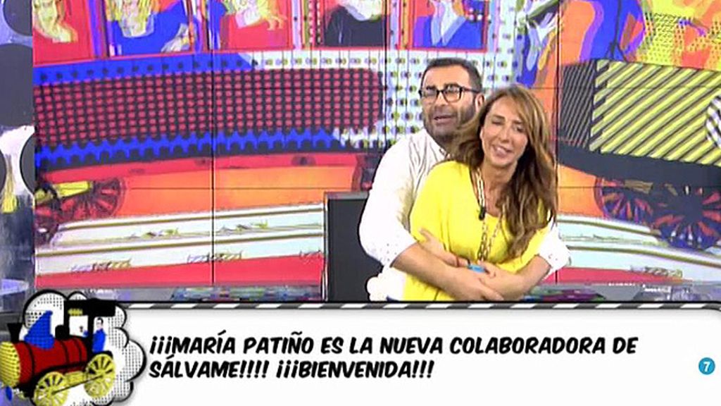 Los colaboradores del programa aplauden su llegada