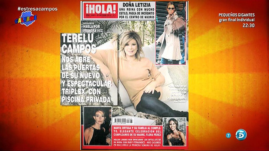 La nueva casa de Terelu Campos, en la portada de '¡Hola!