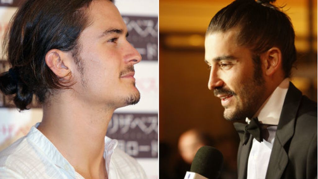Orlando Bloom y Álex García la más puro estilo samurai