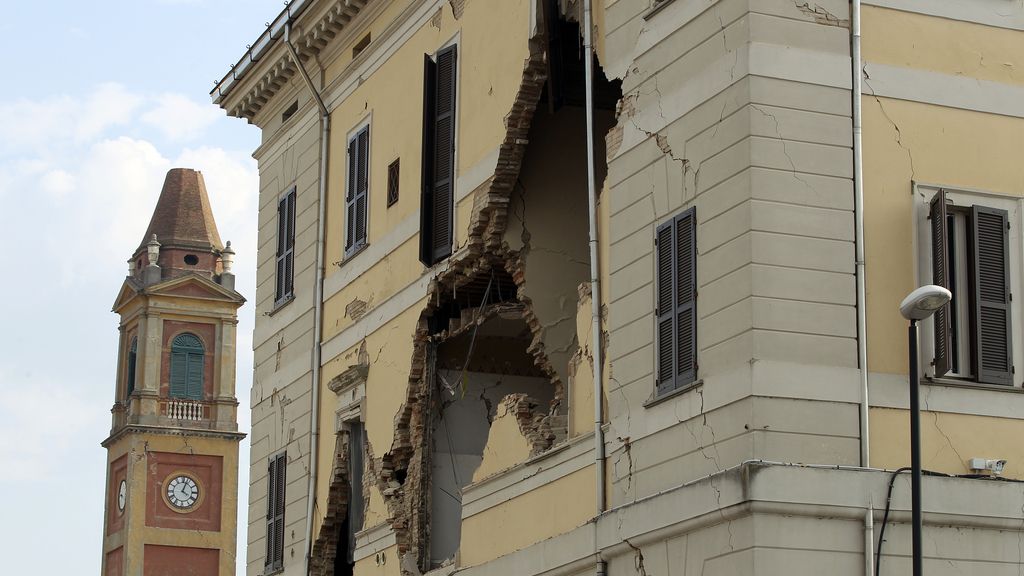 Imágenes de los terremos de Italia